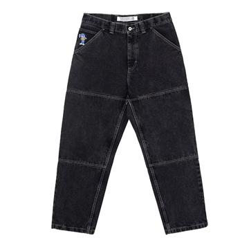 Polar Skate Co ´93! Work Pants Washed Black